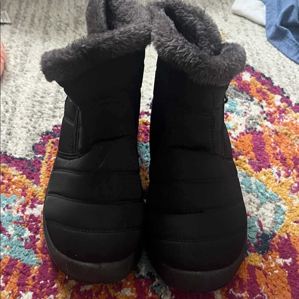 Women's Black Winter Boots